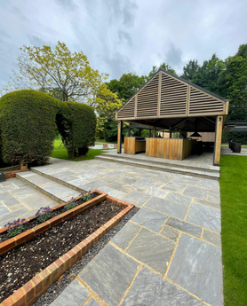 Stunning Landscaping with Pool & Covered Dining Area Project image