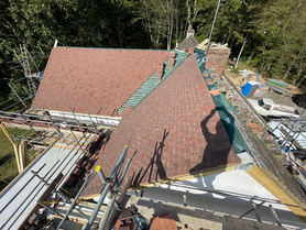 New tiled roof. Project image