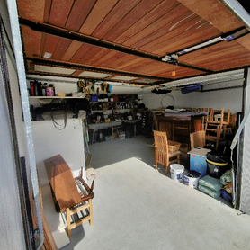Double garage with office and bathroom above  Project image