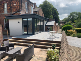 Contemporary kitchen, living and dining room extension  Project image