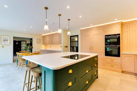 Extension, alteration and refurbishment project in Farnham.  Project image