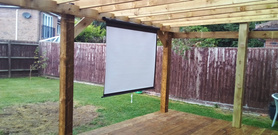 Outdoor entertainment area Project image