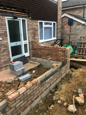 Side double and rear single extension Project image