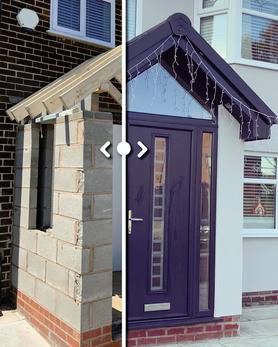 Porch Construction Project image