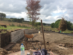  landscaping job well under way Project image