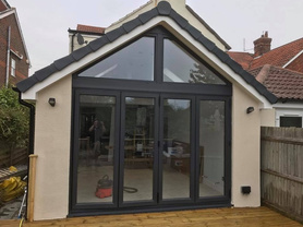 Kitchen Extension & Decking Project image