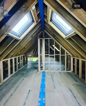 Bungalow to house conversion.  Project image