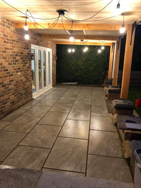 Outside living space Project image