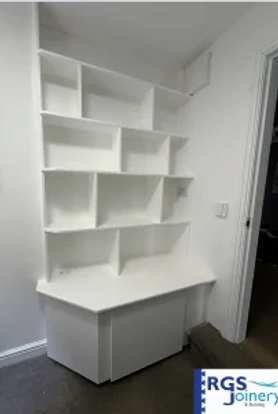 Bespoke Shelving Unit Project image