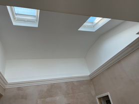 Hallway vaulted ceiling  Project image