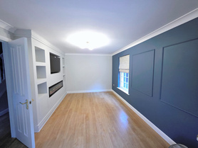 Media wall-Paneling-Painting Project image