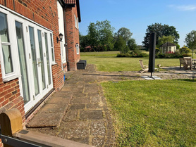 Natural sandstone patio  Project image