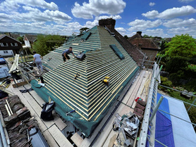 New tiled roof. Project image