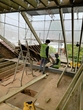 Dorma Loft Conversion, Under construction Project image