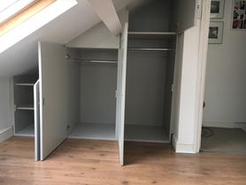 Hand made, Hand painted fitted wardrobes Project image