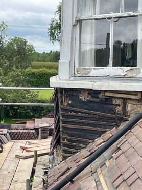 Piddington rotten frame work repairs Project image
