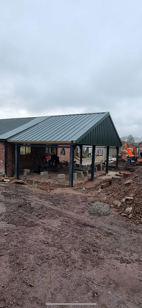 Extension on garden centre  Project image