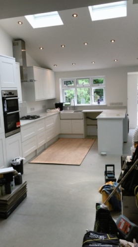 Single story extension with a shower room Project image