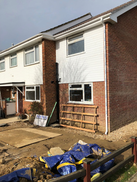 Large double storey extension in Woking Project image