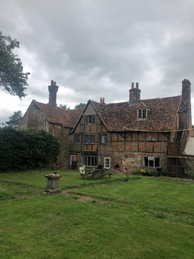 Wolf Hall Manor - Grade 11 Listed - full roof strip and retile  Project image