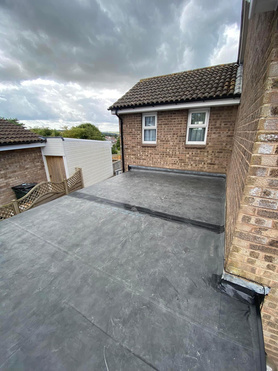 EPDM Rubber roof/ garage Project image