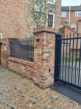 New wall & gate. Project image