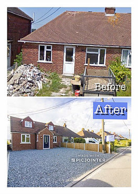 Renovation including loft conversion and driveway landscaped Project image