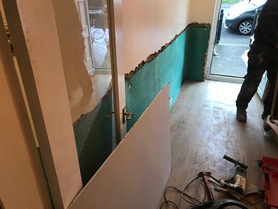 Damp Proofing in Hallway Project image