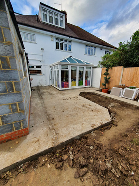 Extension, garage conversion, landscaping  Project image