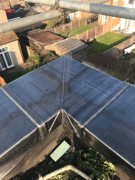 New flat roof covering Project image