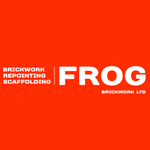 Logo of Frog Brickwork, Repointing & Scaffolding