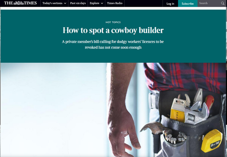 Times article on cowboy builders covershot.png