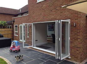  Hersham 2 storey, kitchen extension and garden landscaping Project image