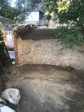 Stone Wall Rebuild Project image