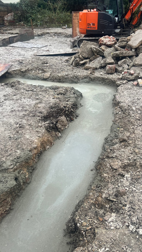 Groundworks and Drainage - Kneesworth Street, Royston Project image