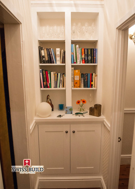 Bathroom & Bespoke Bookshelf Project image