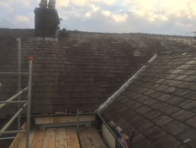 re-slate and new lead valleys Project image