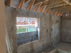 Plastering and midway of building interior walls within extension of property Project image