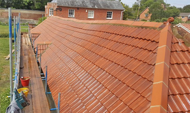 New roof for stable building, East Hendred Project image