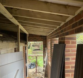 Single rear extension over outbuildings Project image