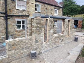 Stone Double Storey Extension Project image