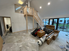 Garage conversion into gym and home office  Project image