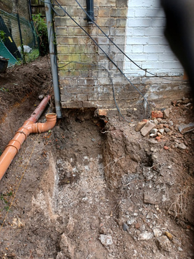 Groundworks, well decommissioning and drainage for extension Project image