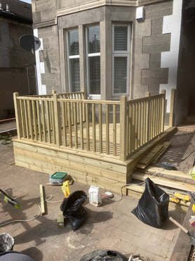 Porch Decking Project image