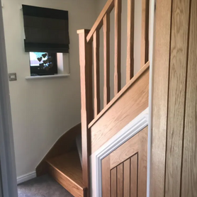 Garage conversion and oak staircase Project image