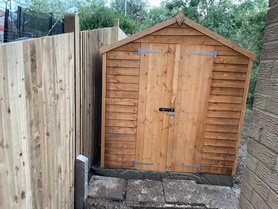 New Fence and Shed Installation  Project image