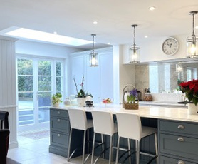 Large loft conversion, kitchen extension and outdoor kitchen in phase two project of detached Wimbledon home Project image