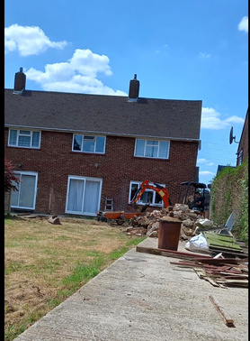 Two storey side & rear extension in Luton.   Project image