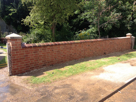 Victorian garden wall Project image