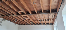 Removal of oak ceiling beams Project image